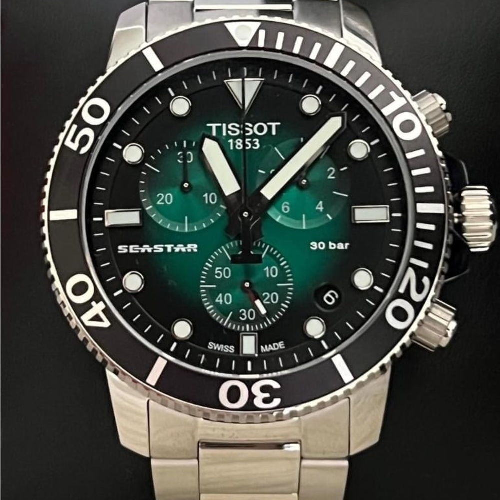 Men’s Seastar 1000 Chronograph Watch 45.5mm
Sapphire Crystal / Swiss Made